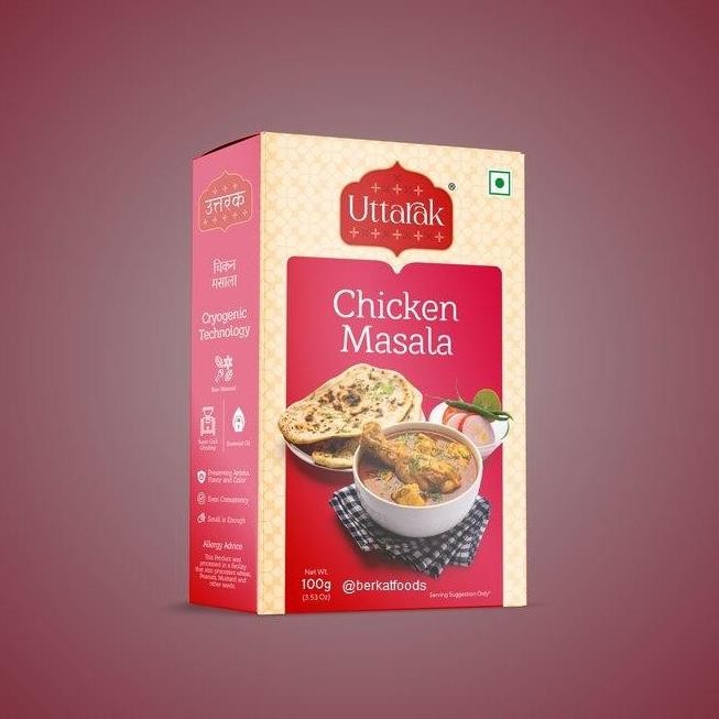 

Produk Terbaik] Chicken Masala Uttarak / Bumbu Ayam Khas India / Murgh Masale