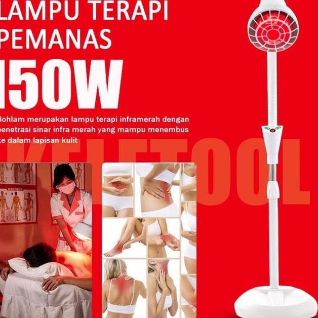150 Watt Fisioterapi Inframerah Alat Fisioterapi Lampu Terapi Sinar Infra Red Infrares Fisioterapi L