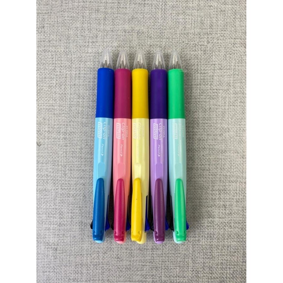 

Produk Baru!! Zebra ClipOn Multi F Ballpoint Pulpen Gel Pen Multifunctional 5in1 1Pcs Merauke Online