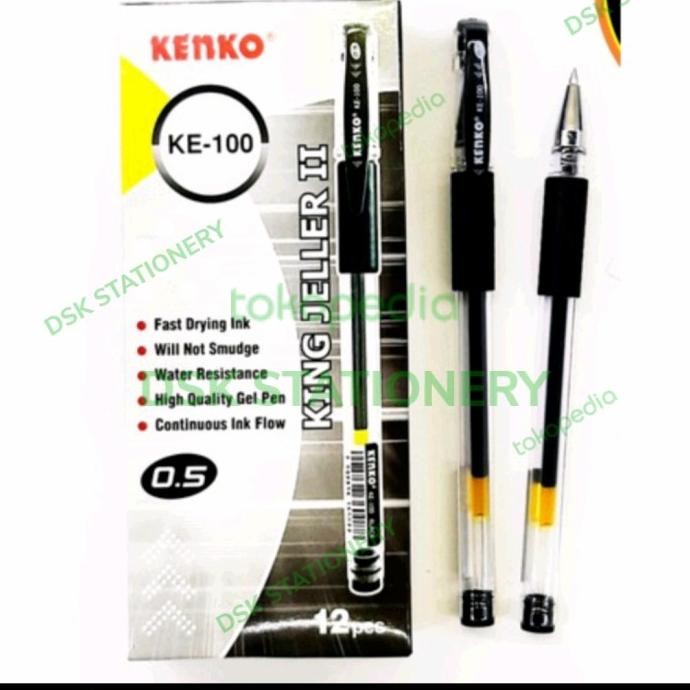 

Produk Baru!! PULPEN KENKO KE 100 0,5 PERLUSIN WARNA HITAM