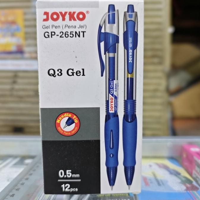 

Produk Baru!! Pulpen Gel Joyko Q3 GP-265NT 0.5mm (1 Lusin / 12 Pcs)