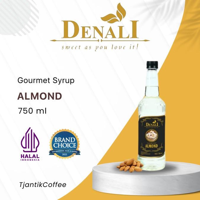 

syrup denali almond 750ml termurah