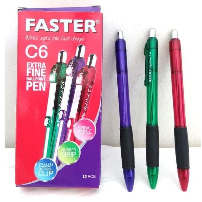 

Produk Baru!! PULPEN FASTER EXTRA FINE C6