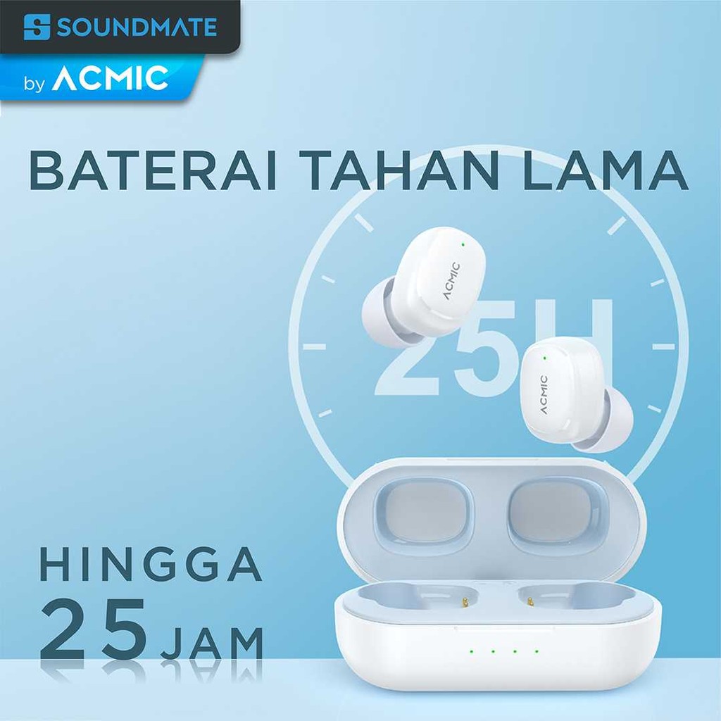 ACMIC ZENDIO MINI TWS EXTRA BASS GAMING HEADSET BLUETOOTH EARPHONE