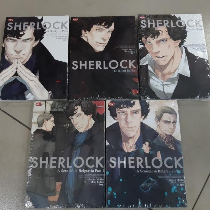 Paket Komik Sherlock Holmes Stok Terbatas