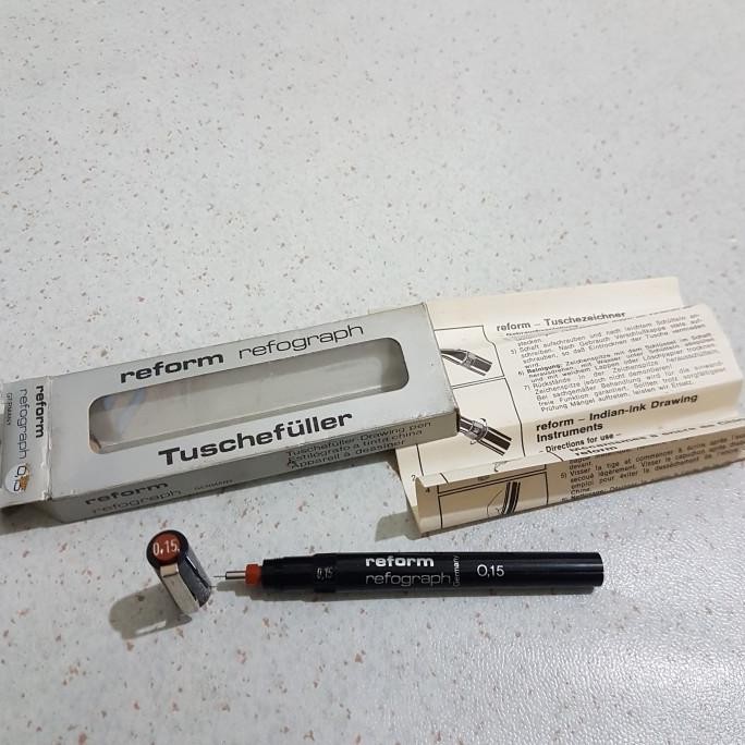 

Produk Baru!! Sejenis rotring staedtler technical pen pulpen gambar Reform 0.15 Jerm