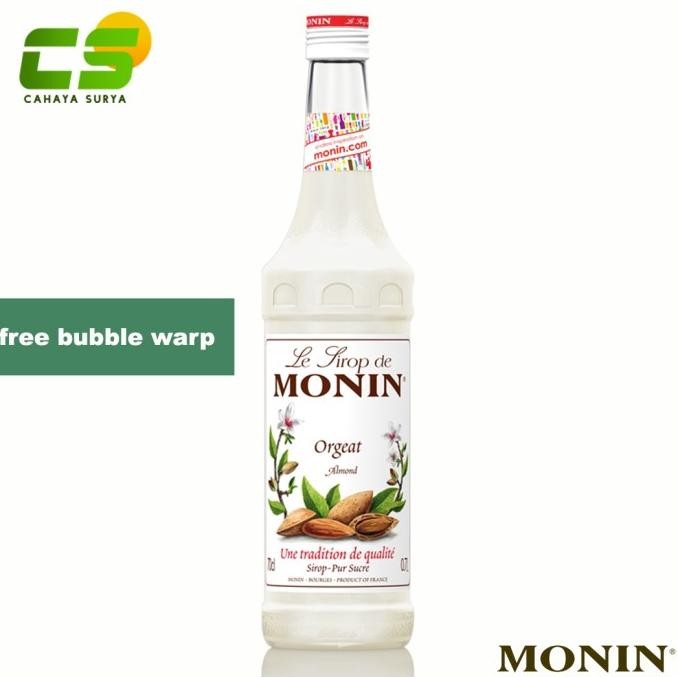 

monin syrup/sirup - almond syrup 700 ml termurah