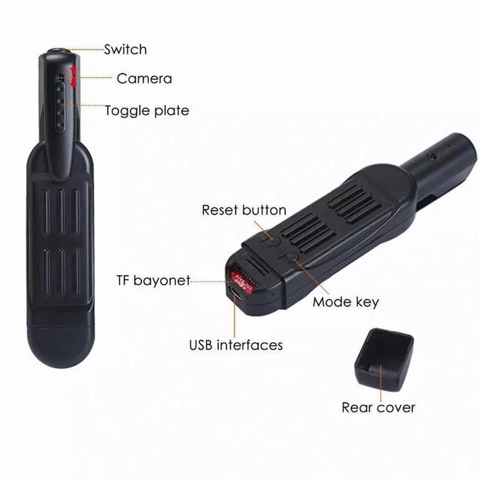 

Produk Baru!! Spy Camera Mini Pen Clip T189 - Kamera Tersembunyi Model Pulpen Clip