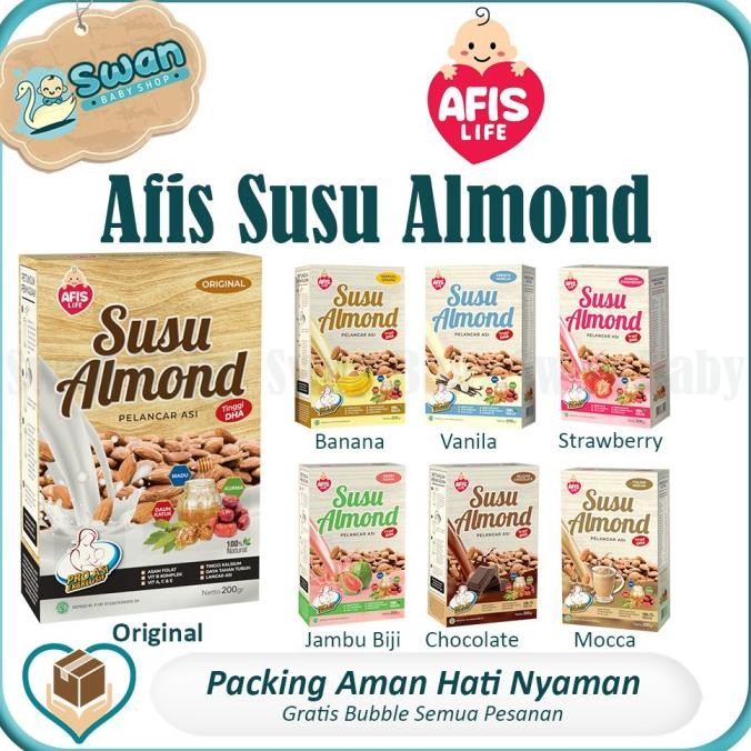 

afis susu almond / pelancar asi / booster asi termurah