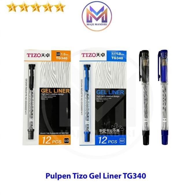 

Produk Baru!! Pen Tizo Gel Liner TG-340 1.0mm / Pulpen Geliner TG340 / Gel Pen