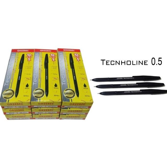 

Produk Baru!! Pulpen Greebel oil gel 0.5 /pack isi 13 pcs