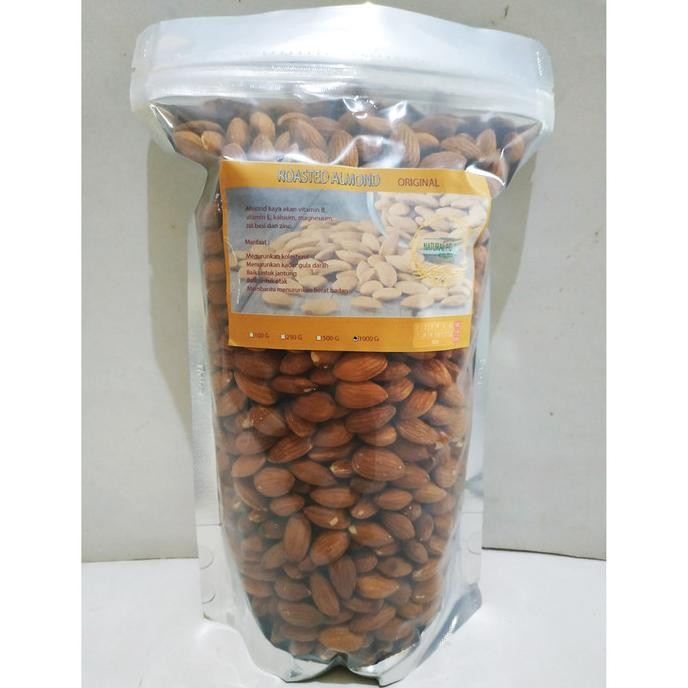 

roasted almond - original 1 kg termurah