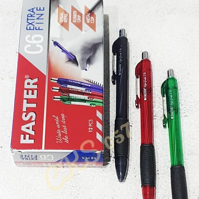 

Produk Baru!! Pen / Pulpen Faster C6
