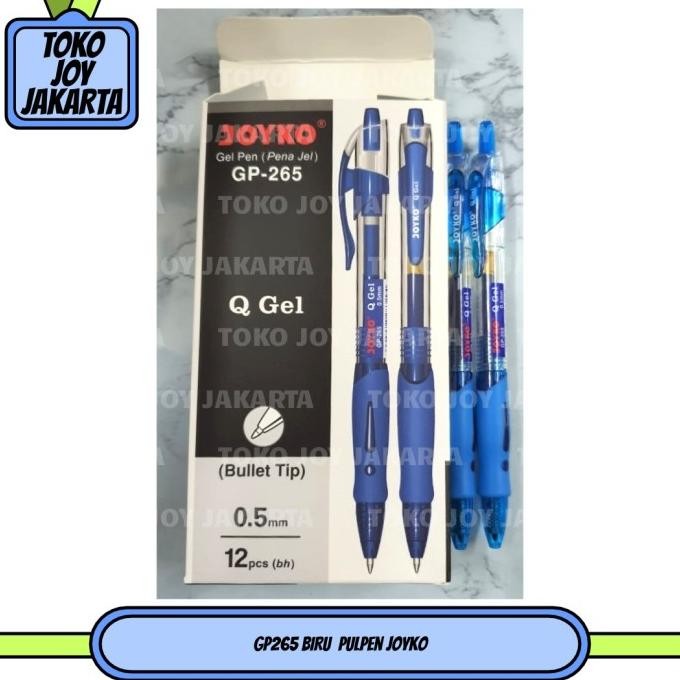 

Produk Baru!! GP265 BIRU / Pulpen Joyko
