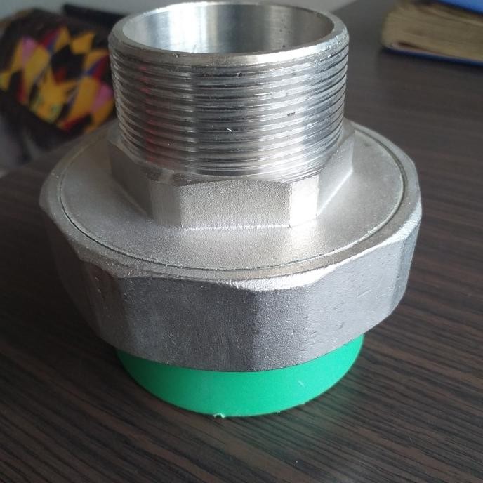 Tersedia sok drat luar ppr water mur 2 inch dn 63mm