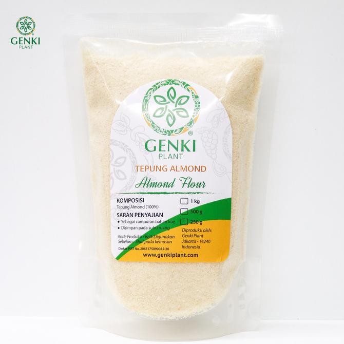 

natural almond flour - 250g termurah