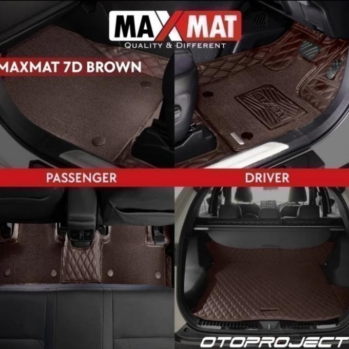 karpet 7d maxmat innova zenix Q hybrid otoproject full bagasi + coil ready stok Terlaris