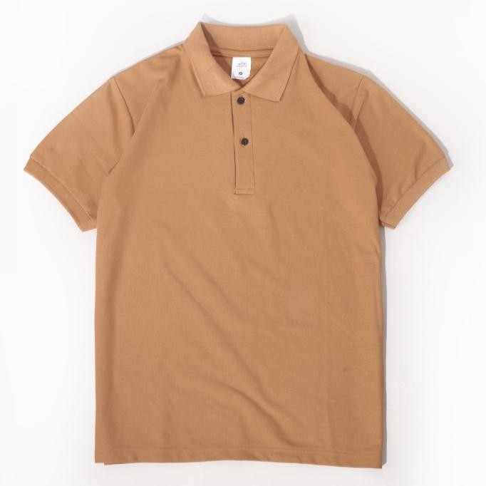 

polo shirt almond termurah