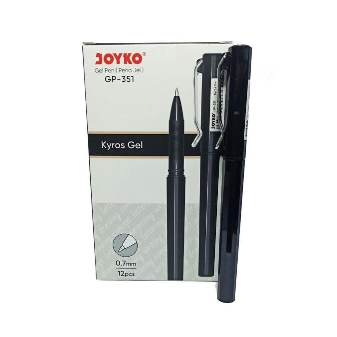 

Gel Pen Pulpen Pena Joyko Gp-351 Kyros Gel 0.7 Mm Stok Terbatas