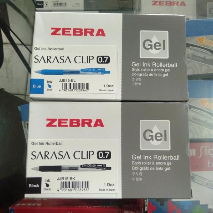 

Pulpen Gel Sarasa Clip 0.7 / Pack. Stok Terbatas