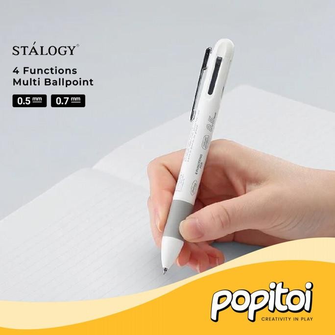 

Stalogy 019 Editor'S Series 4 Functions Multi Pen 0.5 0.7 Mm Multipen Pulpen Stok Terbatas