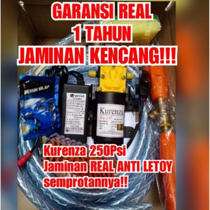 PAKET LENGKAP ADAPTOR STEAM ALAT CUCI AC - POMPA AIR CUCI MOTOR MOBIL