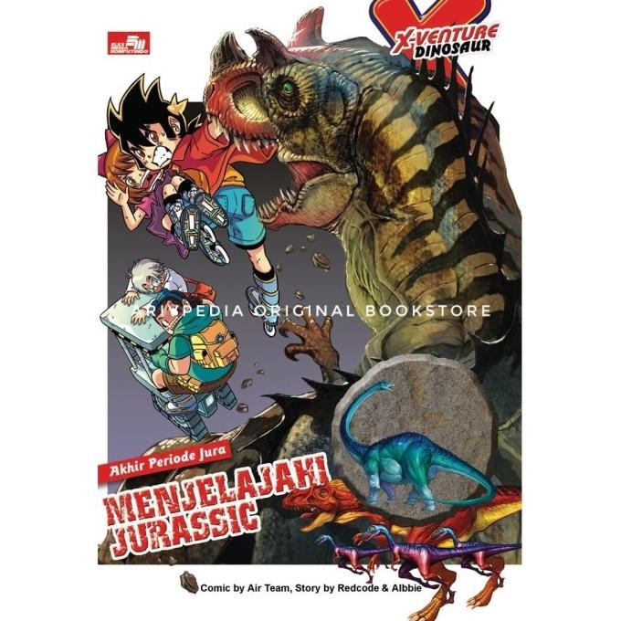 X-Venture Dinosaur Menjelajahi Jurassic (Komik Edukasi) Stok Terbatas