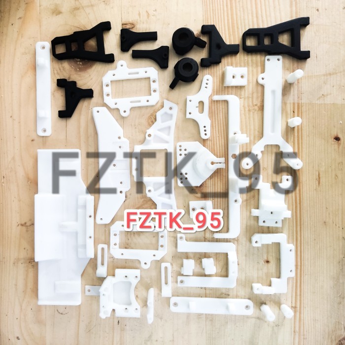 Murah HSP 94123 Flying Fish RWD conversion kit 3D print model Non COD
