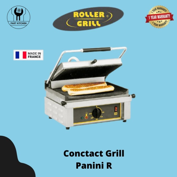 Roller Grill Panini Machine Sandwich Maker