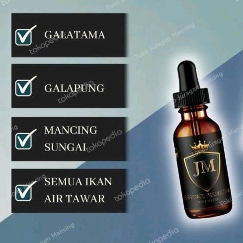 TERHEMAT - Umpan Ikan Galatama, Galapung, Harian - JM PREMIUM 30 ML