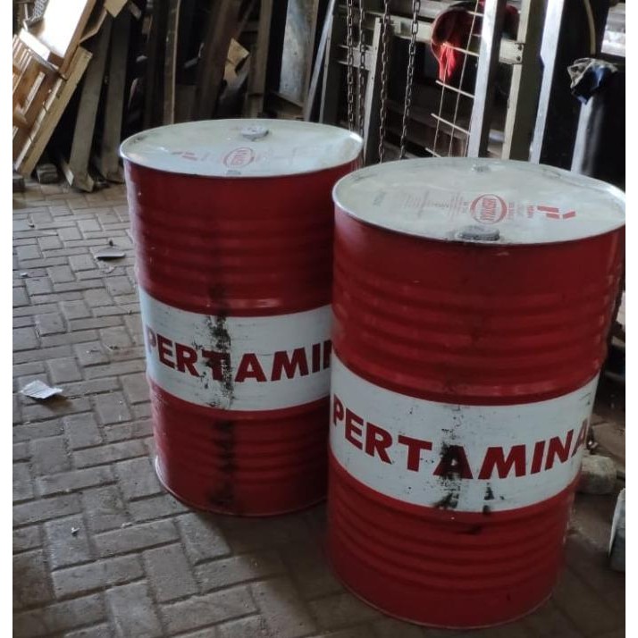 siap kirim] Drum bekas oli pertamina