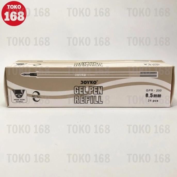 

Produk Baru!! JOYKO Refill / Isi Pulpen Gel 0.5mm GPR-200 (PAK)