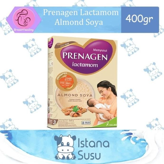 Prenagen Lactamom Almond Soya 400Gr Ibu Menyusui