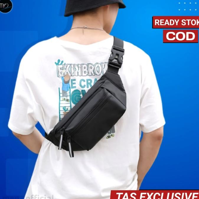TAS SELEMPANG SAMPING WB PRIA WATERPROOF ANTI AIR COWOK PRIA TERBARU