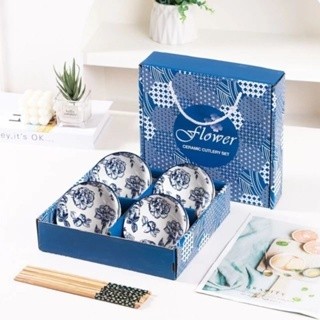 [Littleapple_O HAMPERS] Dining Set / Eiko Bohemia style bowl and plate / piring mangkok set / Hadiah