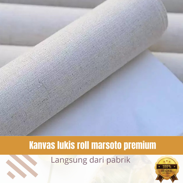 

TERBARU! kain kanvas lukis roll marsoto high quality 160 meter x 300 meter