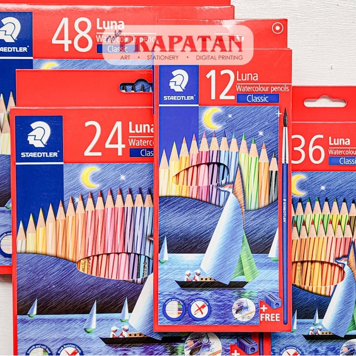 

Pensil Warna Staedtler Luna WATERCOLOR | Watercolor Pencil