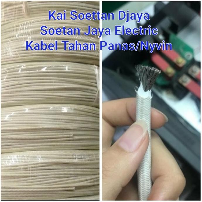 PROMO KABEL TAHAN PANAS 6MM/KABEL NYVIN 6MM/KABEL HEATER 6MM