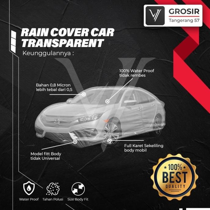 Sarung Mobil Transparan Nissan Serena C26 Body Cover Nissan Serena C26 Terlaris