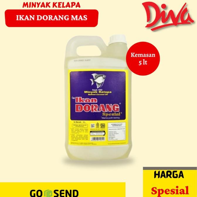 

Terlaris Minyak Kelapa Ikan Dorang Spesial Jerigen 5 Liter / Minyak Goreng Ready Stok