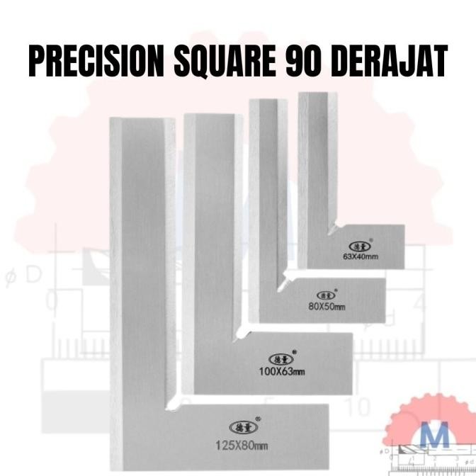 

Promo Penggaris siku presisi 90 degree precision square COD