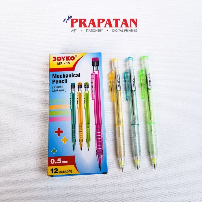 

Joyko Mechanical Pencil MP-15 0.5mm / Pensil Mekanik Joyko