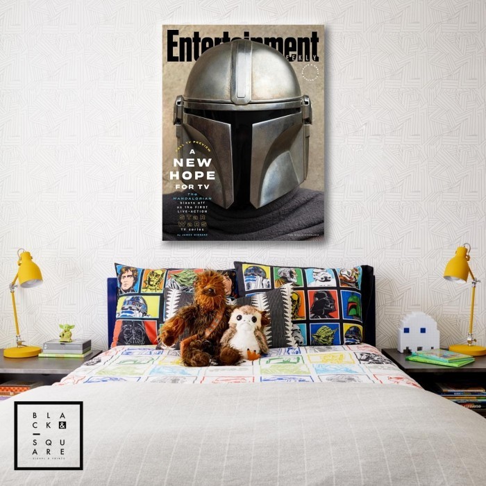 STAR WARS - THE MANDALORIAN - SERIES POSTER HD + FRAME 70 X 100 CM #2