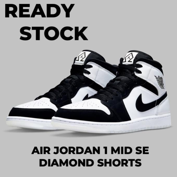 Nike Air Jordan 1 Mid SE Diamond Shorts Terlaris