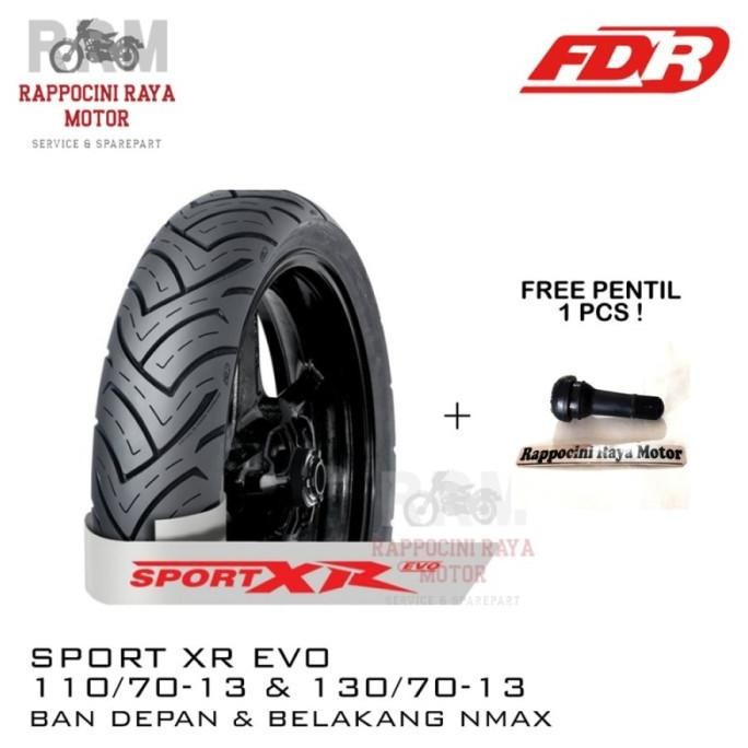 :=:=:=:=] BAN FDR SPORT XR EVO 110/70-13 TUBELESS NMAX