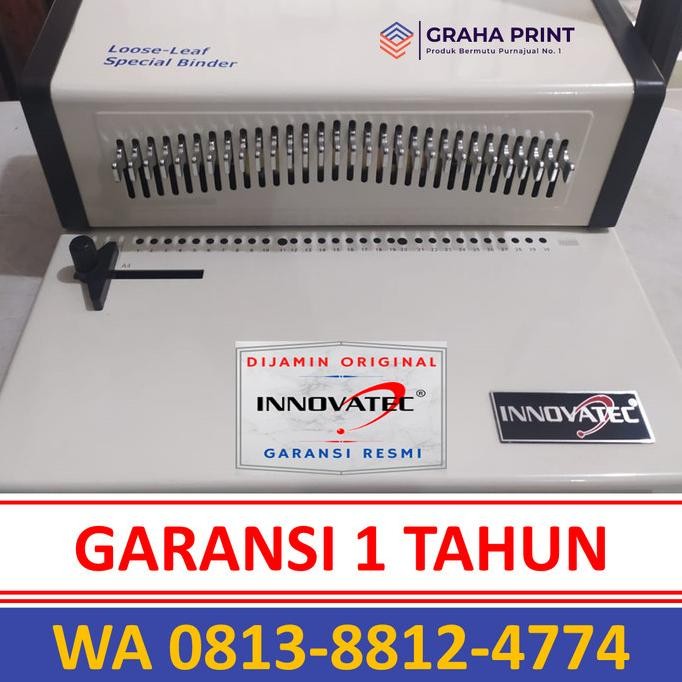 

Terlaris Mesin Binder Loose Leaf Innovatec Alat Jilid Pelubang Buku Loose Leaf Ready Stok