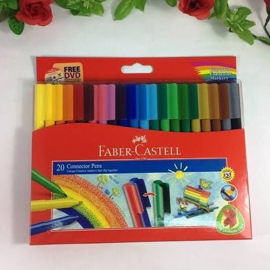 

SET 20 SPIDOL FABER CASTELL CONNECTOR PEN Termurah