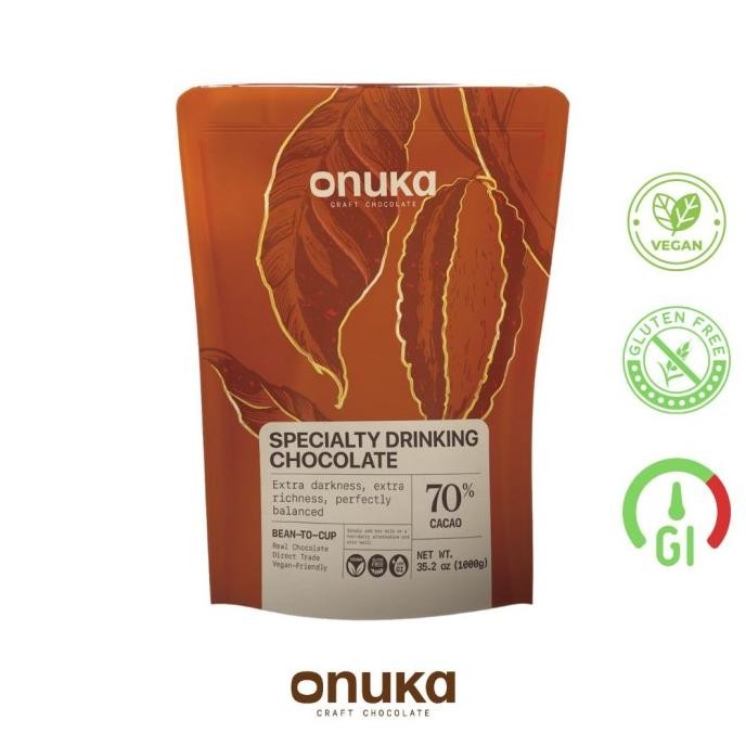 

BARU ONUKA 70% DARK SPECIALTY DRINKING CHOCOLATE POWDER 1KG