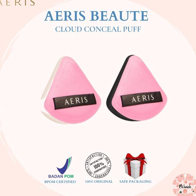 

BARU AERIS BEAUT CLOUD CONCEAL PUFF || AERIS BEAUT TRIPLE DUTY POWDER PUF