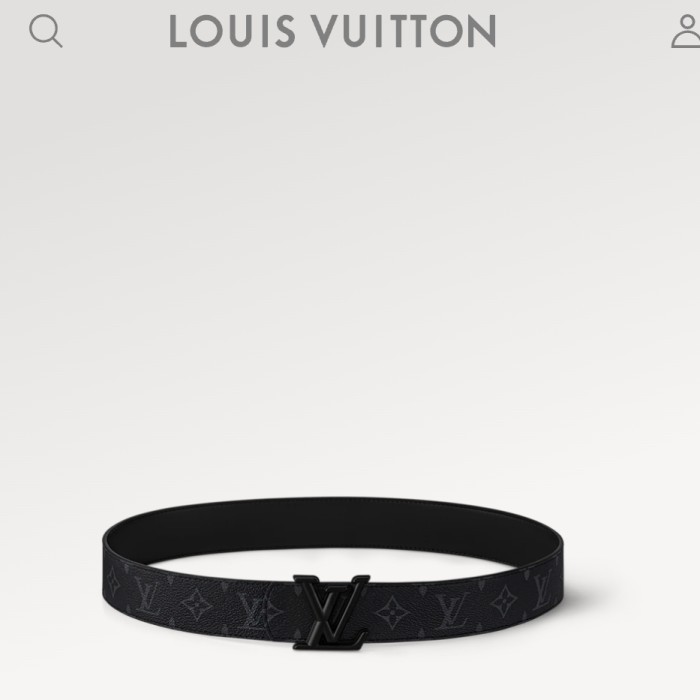 Ikat pinggang Belt Man LV Louis Vuitton Dimension 40mm Reversible belt